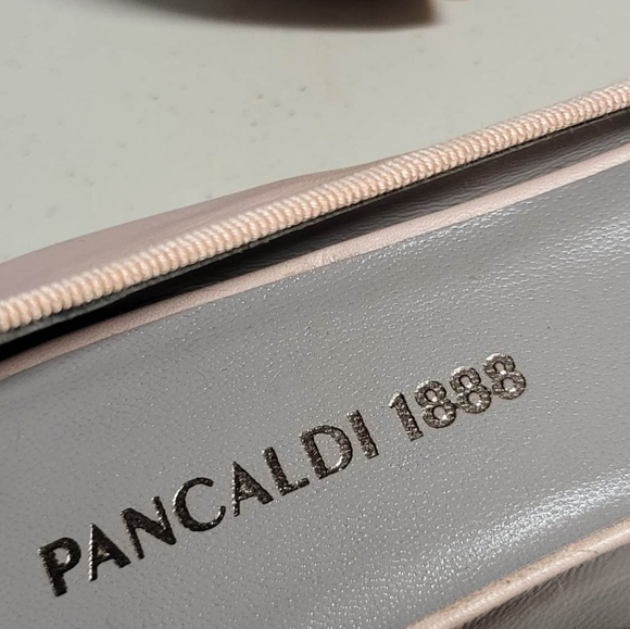 Pancaldi Open Toe Flat Leather  Shoes Sz 37 Italy NEW - Picture 16 of 16